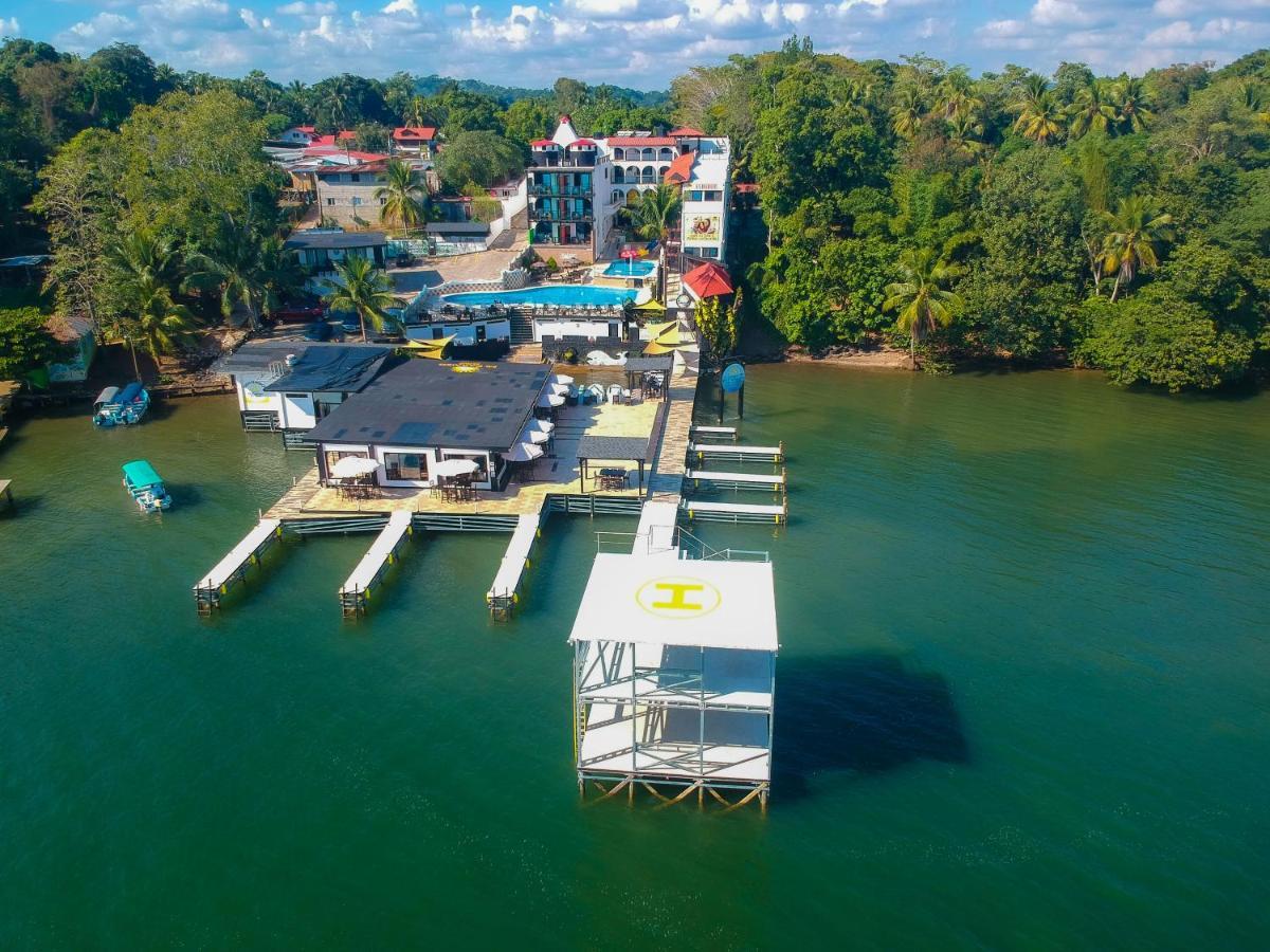 Hotel Mi Paraiso Rio Dulce Castillo de San Felipe Dış mekan fotoğraf