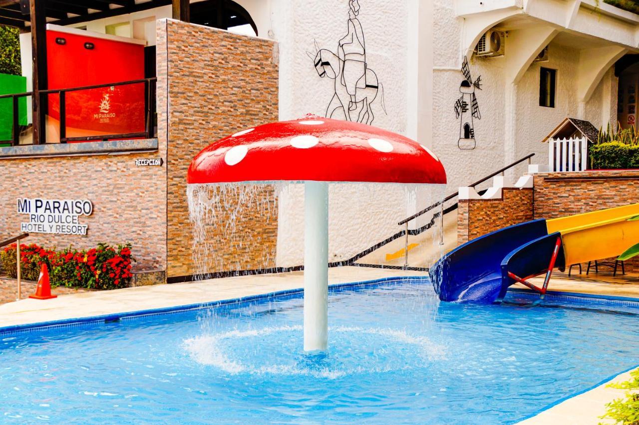 Hotel Mi Paraiso Rio Dulce Castillo de San Felipe Dış mekan fotoğraf