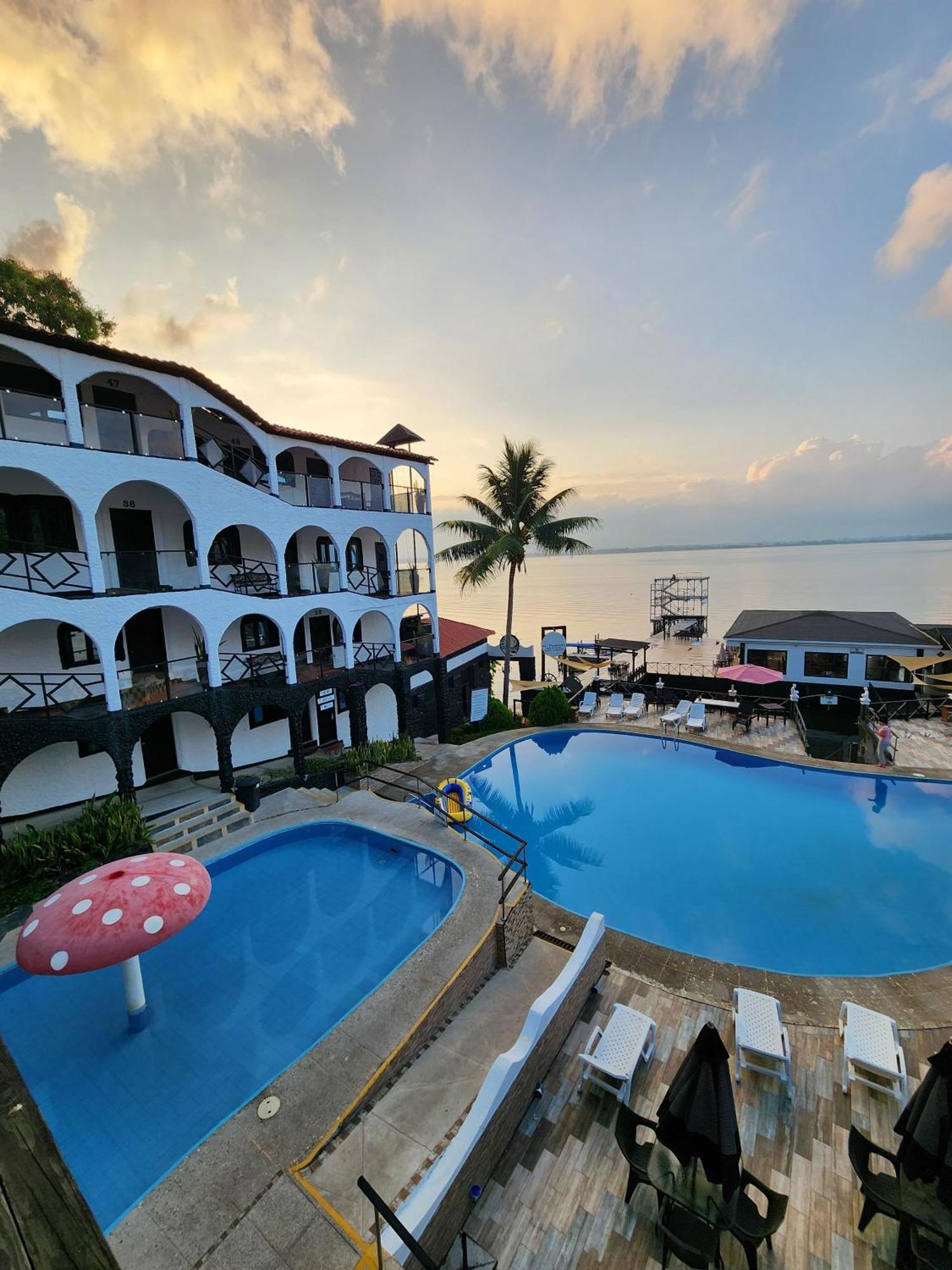 Hotel Mi Paraiso Rio Dulce Castillo de San Felipe Dış mekan fotoğraf
